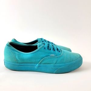 all turquoise vans